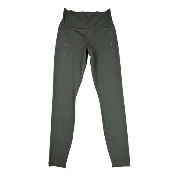 Athleta Pants - Athleta‎ Transcend Stash Tight Leggings Sage Green/Gray High Rise Small